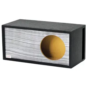 15LSVB- Platinum Wood Grain - 15 in Single Vented SPL- Platinum Wood Grain - Proudly USA Built utilizing our Liquid Ink Process