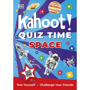 USED-Kahoot! Quiz Time Space: 250 Trivia Questions (with Qr Codes Inside for 150 Interactive Bonus Questions) - Educational Kids Quiz Book (Paperback)