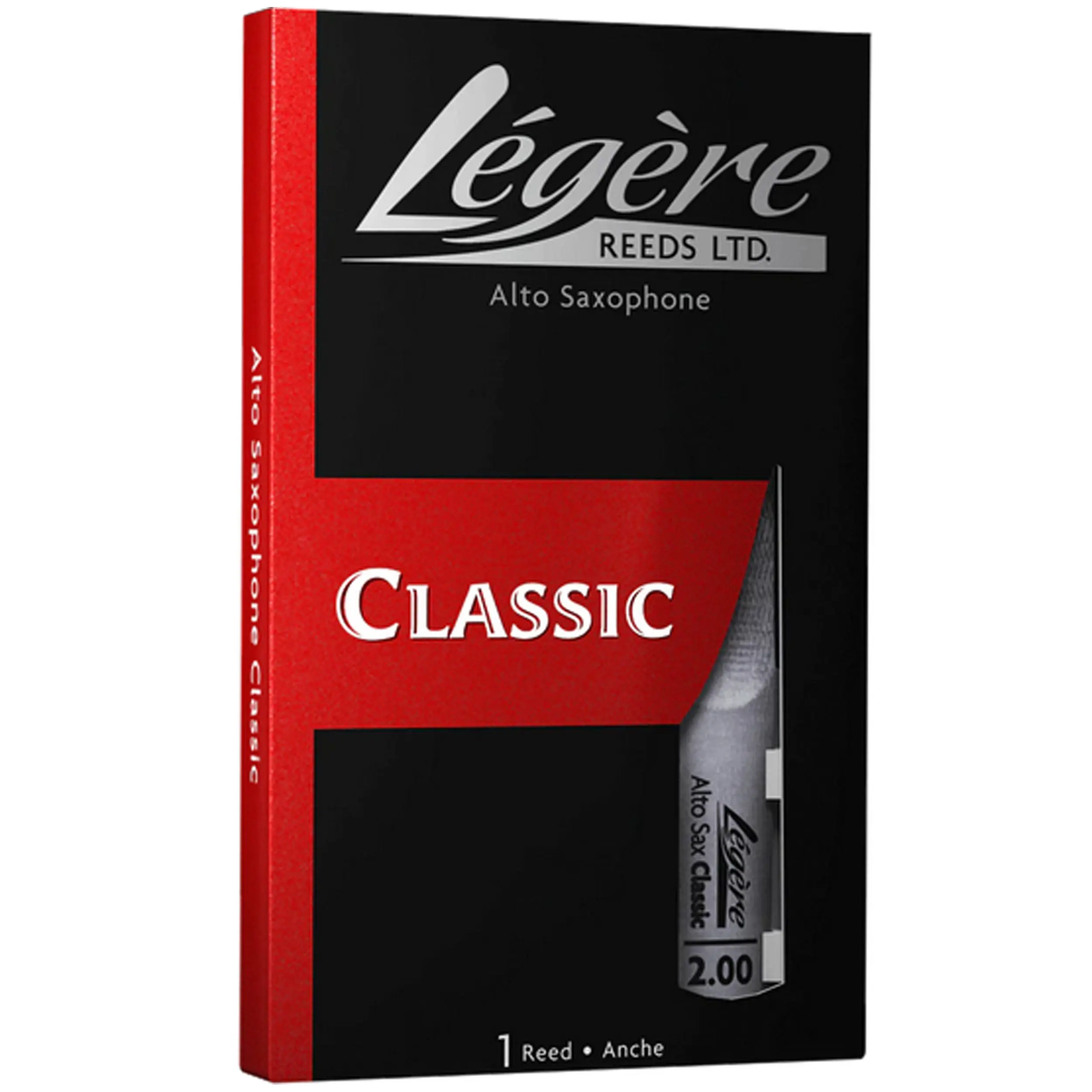 Legere Alto Saxophone Classic Reed Strength 2 Legere Alto Saxophone Classic Reed Strength 2