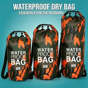 XIAOTREE Floating Waterproof Dry Bag Backpack 15L/20L/30L, Leakproof Roll Top Sack, Lightweight & Durable, Keeps Phone & Gear Dry for Kayaking, Boating, Beach, Swimming, Camping
