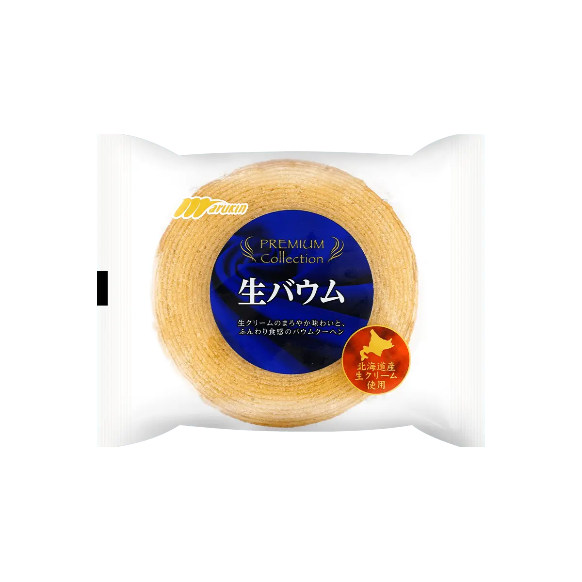 MARUKIN Japanese Mille Crepe Cake 295g - Authentic Layered Dessert Snack, Perfect for Gifting & Parties