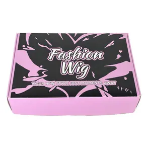 Wig box-Exquisite wig packaging box wig storage box