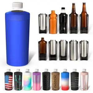 Universal  XL Can Cooler Fits 12-ounce, 16-ounce, 20-ounce, and 24-ounce Cans and Bottles - Keep Your Drinks Refreshingly Chilled for over 12 hours (Royal)
