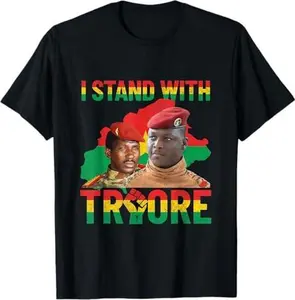 Africa Resistance Thomas Sankara Burkina Faso Ibrahim Traore T-Shirt