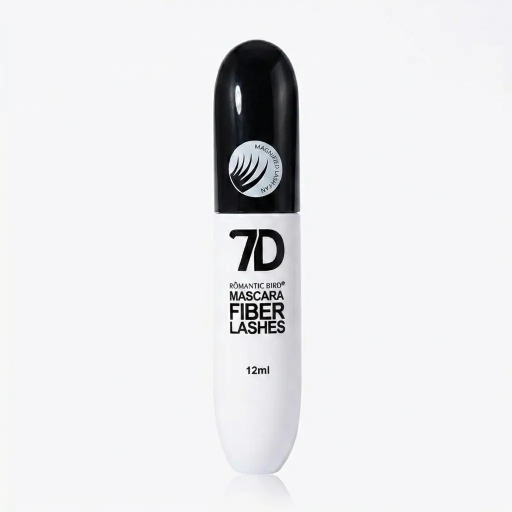 7D Waterproof Voluminous Lengthening Mascara for Beginners, Clump-Free Cosmetics That Thickens Eyelashes, Enhances Makeup Refinement, Ideal Gift for Makeup Lovers length face