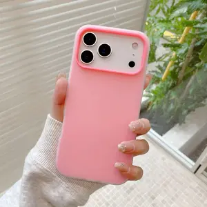 Simple Phone Case for iPhone 17 phone cases girl / iphone16 15 14 13 12 11 Pro Max Pro Air Plus |Smooth Soft Touch, Lightweight & Secure Dual Layer Protection