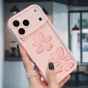 Sakura Bloom Rugged Durable Shockproof Anti-Scratch Soft Silicone Case for iPhone 16 16e 15 17 Air 14 13 12 11 Pro Max Plus X XS