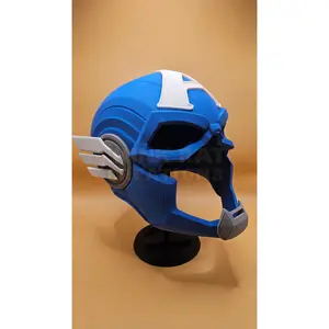 Captain America Inspired Helmet