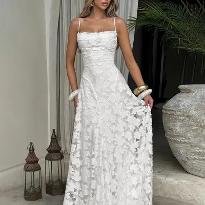 macy white dress Wedding Attire Macy's Party White Dress TikTok Shop Wedding Dress Vestidos Blancos Macy's