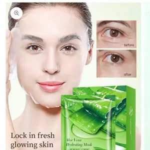 1pc Aloe Vera moisturizing face mask Hydrating Aloevera.