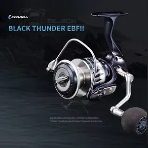 Ecooda Ebfii Fishing Reel, Nearshore Ship Lure Freshwater Saltwater Iron Plate Reels, Sizes 2000-5000, Durable Design for Anglers