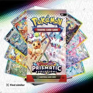 Pokémon Prismatic Evolutions Trading Card Game 10 Additional Game Cards for Collectors and Players