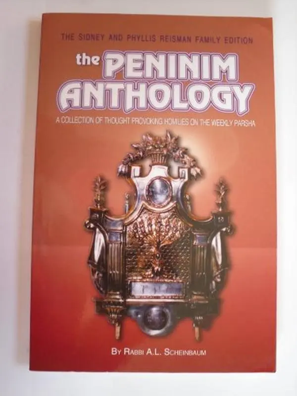 USED-The Peninim Anthology by Rabbi A. L Scheinbaum (Paperback)