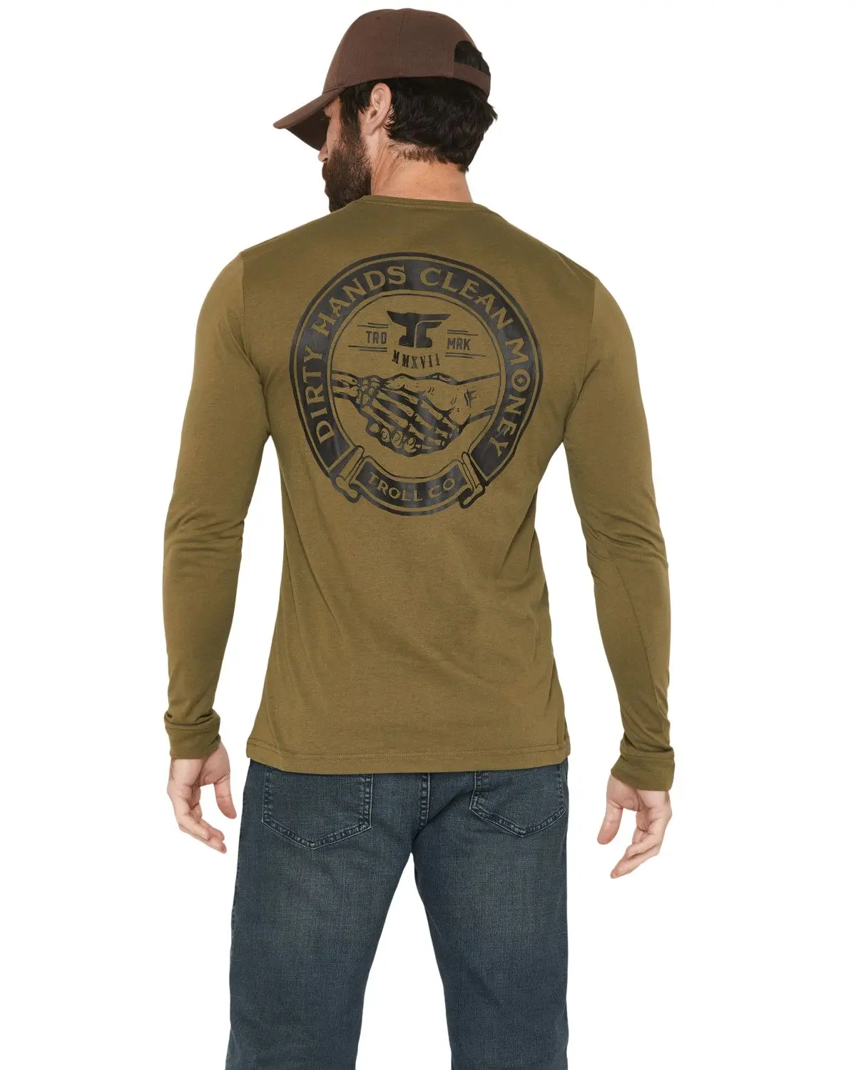 Troll Co Men's Men'S Haggler Long Sleeve Graphic Shirt - Tc2317