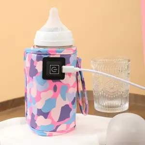 Portable Bottle Warmer - Universal Insulation Cover for Constant Temperature |   Travel Milk Warmer & Feeding Essentials |   Fits Bottles (0-24M)