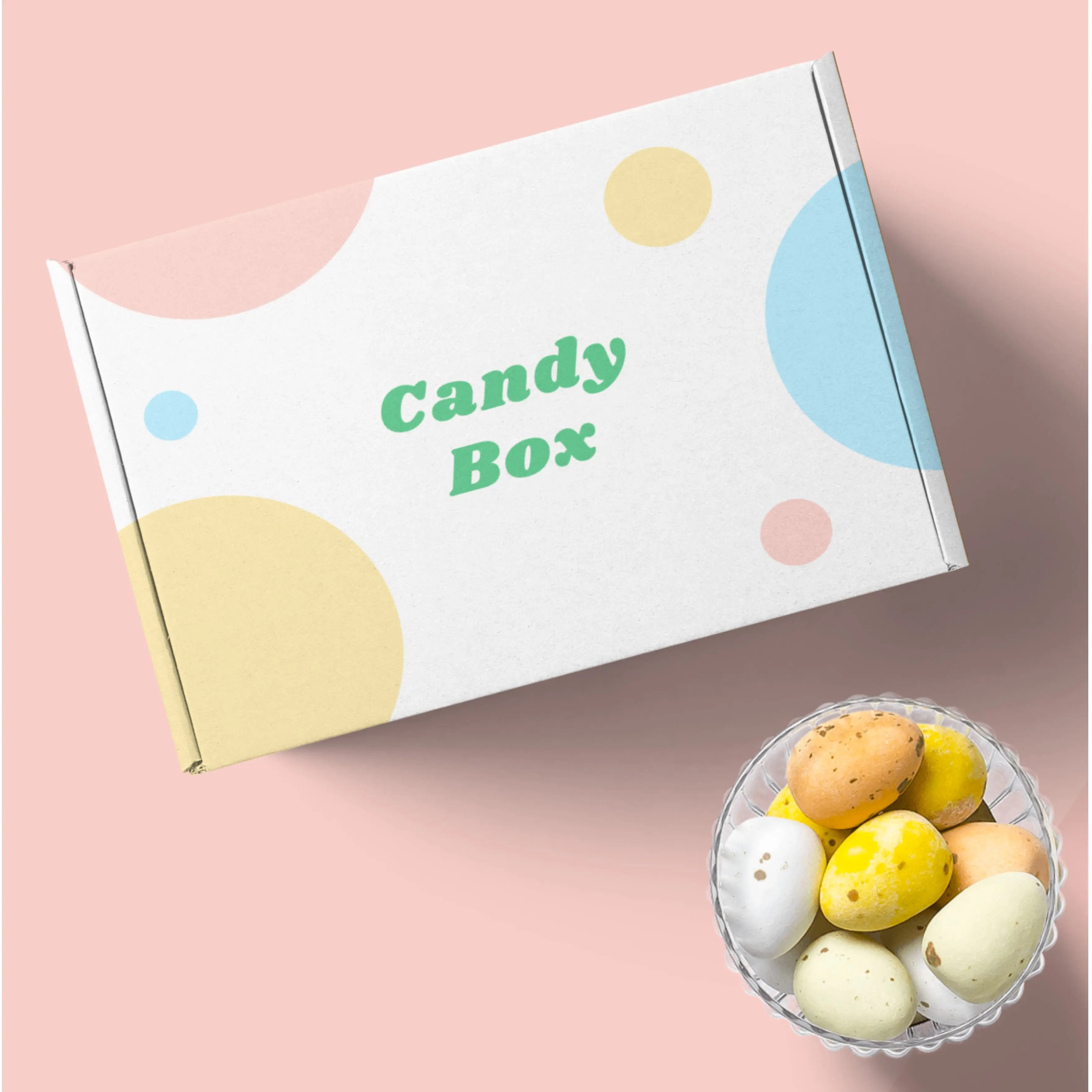 Custom Candy Boxes / Double sided printing / 250 units