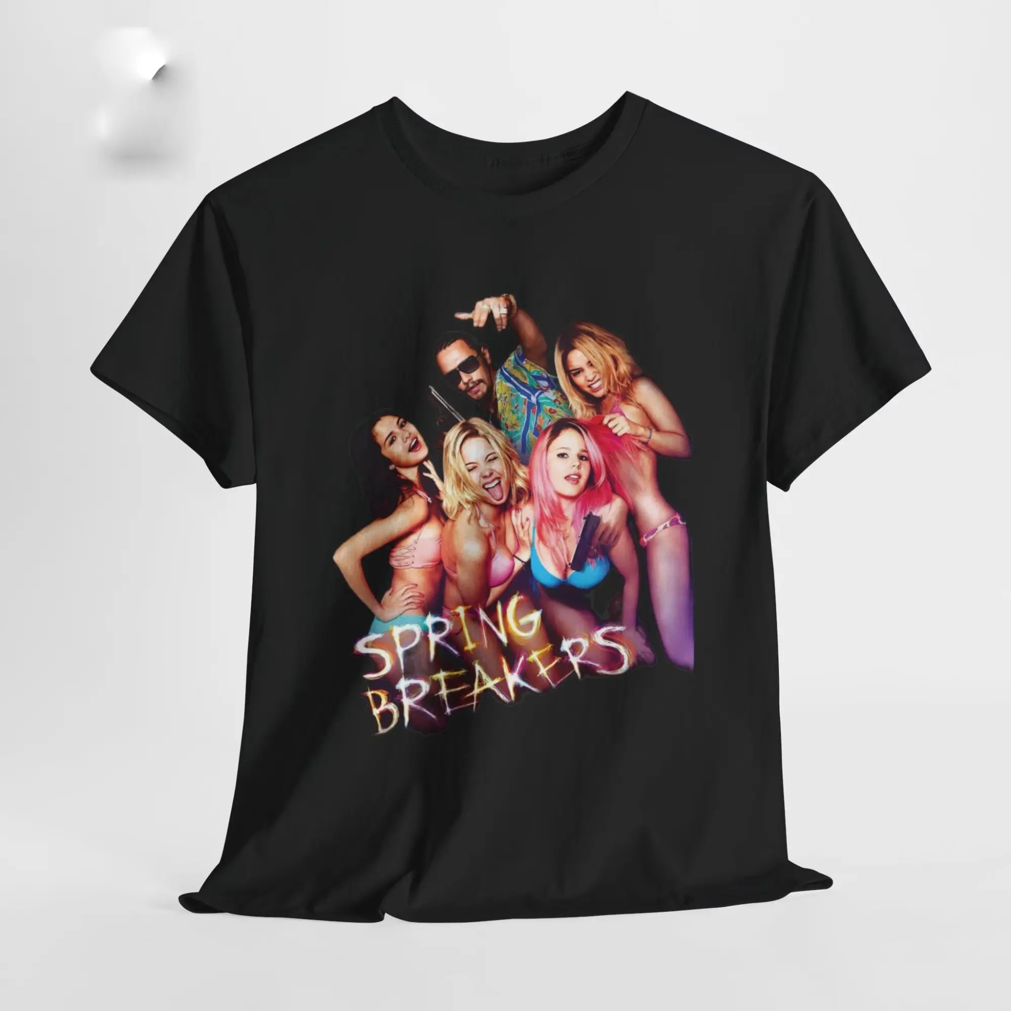 Spring Breakers Movie Shirt Vintage Cult Film Graphic Tee Unisex