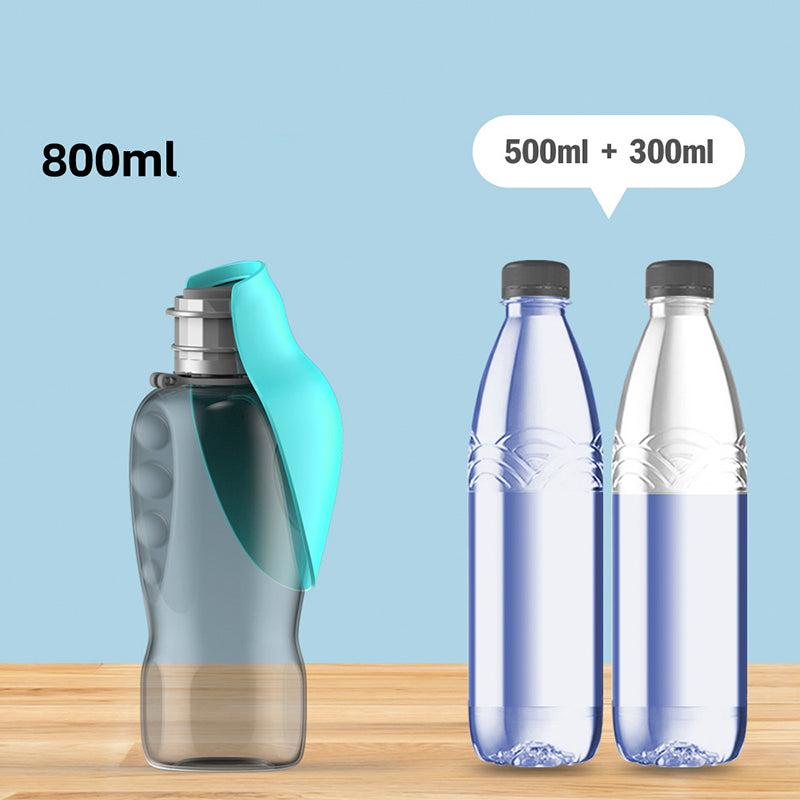 800ml Portable Dog Water Bottle – Travel-Friendly Hydration for Pets 800ml Portable Dog Water Bottle – Travel-Friendly Hydration for Pets