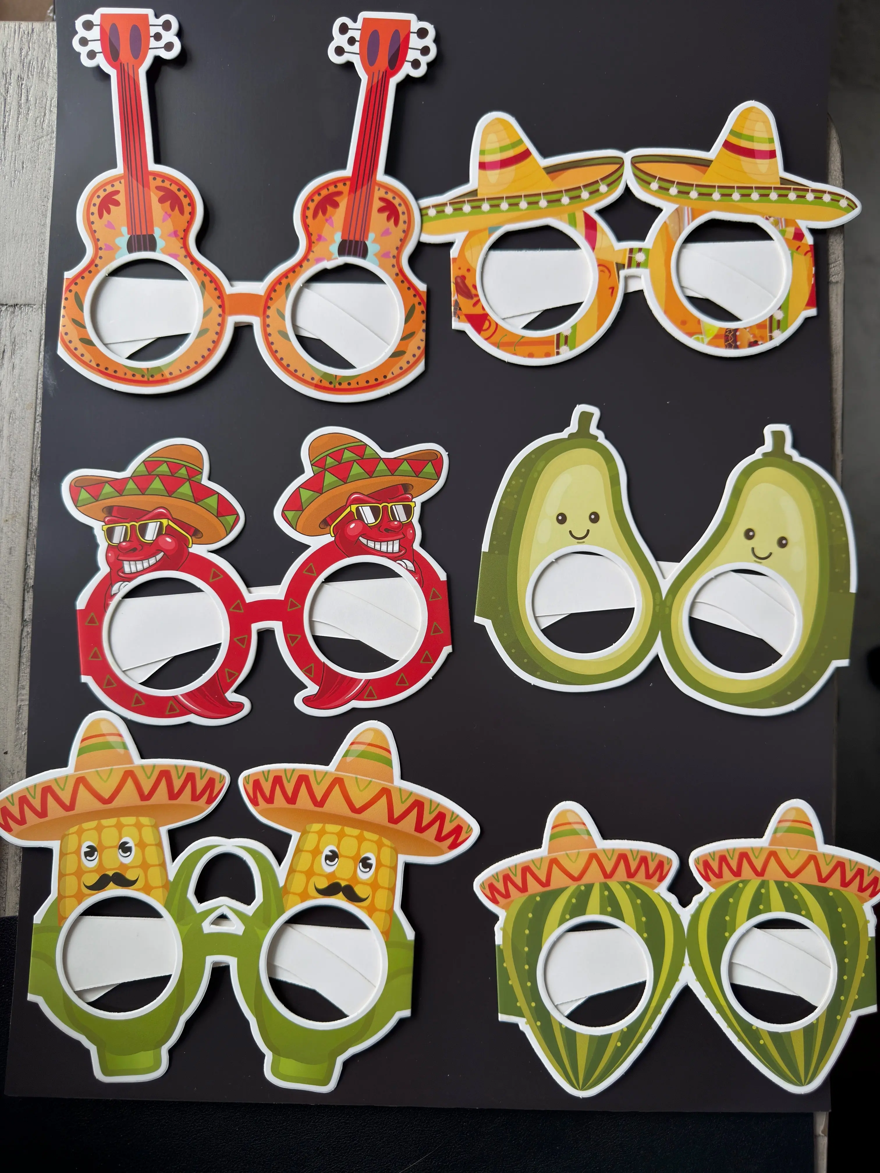 fun paper glasses
