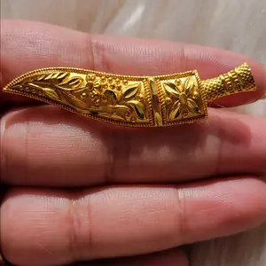 Khukuri brooch tie pin