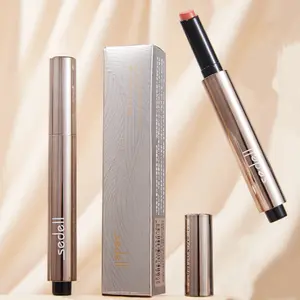 Sedell 2PCS Lip Essence Gloss Set,Anti-Wrinkle & Plumping Tinted Lip Oil, Transfer-Resistant Shine,Not Easy To Fade,Makeup,Cosmetic,The Perfect Holiday Women Gift,Springtok Moisture Lipgloss Lipstick