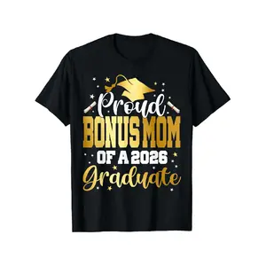 Senior 2026 Proud Bonus-Mom of A Class of 2026 Graduate T-Shirt