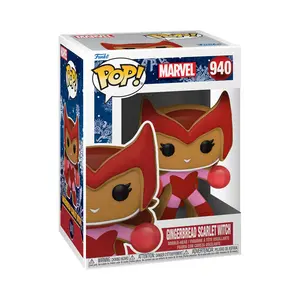Funko Pop Vinyl Figure Marvel Gingerbread Scarlet Witch 940