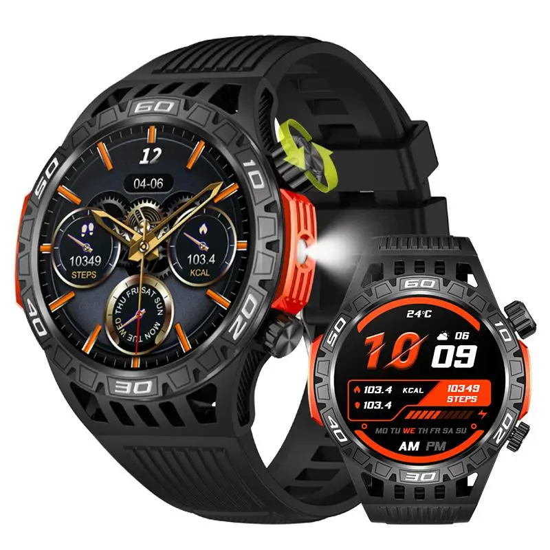 Multifunctional Sports Smart Watch, Fashion Digital Watch with Heart Rate Monitoring and Sleep Tracking, Waterproof Sports Watch for Women & Men