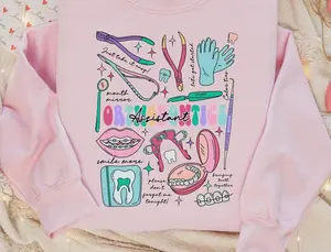 Orthodontist Assistant T Shirt And Sweatshirt, Dental Assistant Gift, Orthodontic Office Apparel, Dental Healthcare Shirt, Womens Unisex