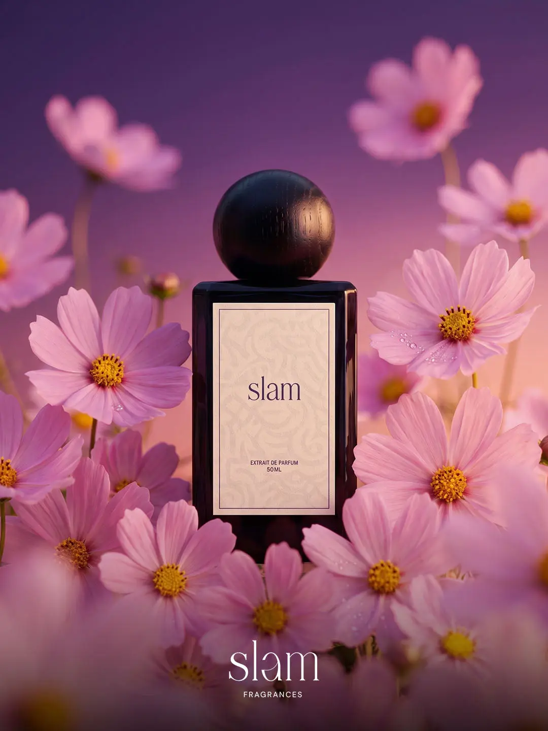 First Date | Extrait de Parfum for Women 50ml | SLAM Fragrances | Long Lasting Floral Fruity Perfume with Pear, Peony & Patchouli | Luxury Women's Fragrance Gift