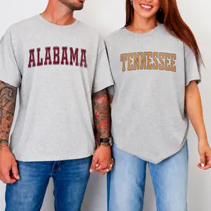 Vintage Varsity College T-Shirt, Retro Football Graphic Tee, Unisex Sports Fan Shirt, Sport Grey College Tee, Y2K Campus Streetwear, Game Day Shirt, Athletic Aesthetic Top