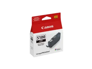 Canon Lucia PRO II PFI-5100 14.4ml Pigment Individual Ink Tank for imagePROGRAF PRO-310 Printer, Photo Black