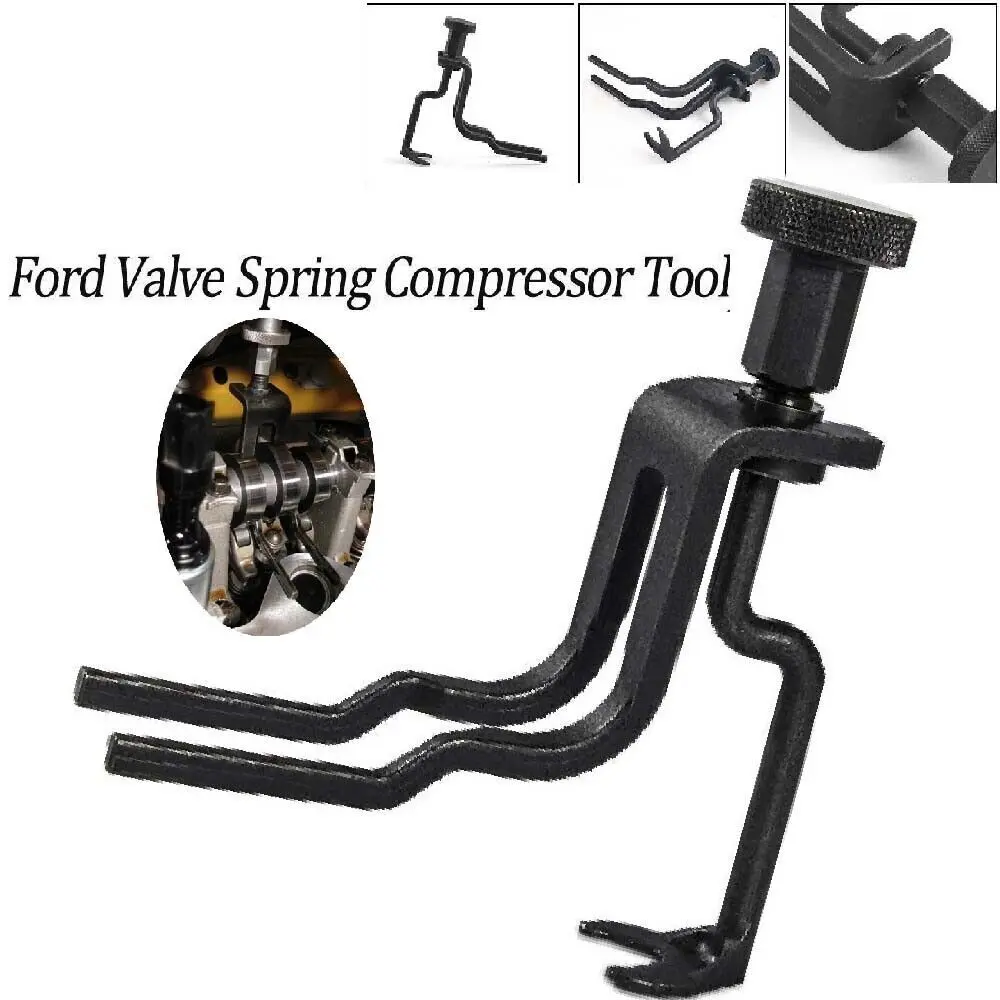 1pc Valve Spring Compressor Hand Tool - Compresses Springs, Vehicle Specific Fit for Ford 4.6L, 5.4L, 6.8L 3V Engines, Quick & Easy Service, 100% Satisfaction Guarantee, Hand Tools, Metal Build