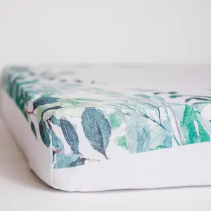 Leafy Border Mini Crib Fitted Sheet
