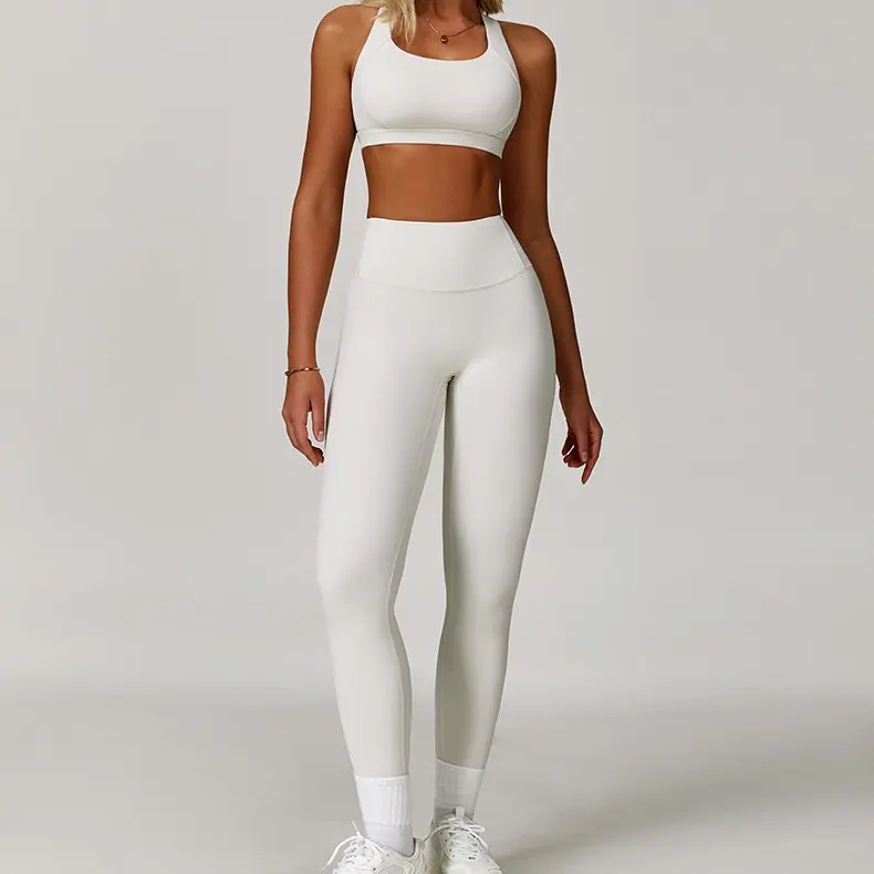 Pants+Bra Swan White