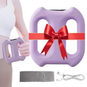 Portable Rechargeable Multi-Functional Electric Waist Vibration Fascia Ring, Deep Tissue Relaxation, Perfect Gift for Valentine's Day