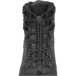 Extra Long No Tie Shoelaces - Elastic Tieless Round Boot Laces for Hiking Shoes, Work Boots and Running Sneakers