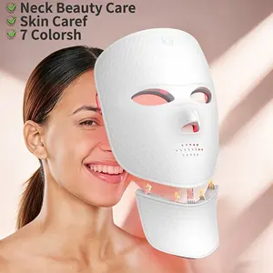 2026 New LED Light Therapy Mask for Home Use, Portable Skin Firming Device, Facial Beauty Machine, Rechargeable Ergonomic Design, Ideal Gift