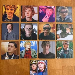 Actor Aesthetic Magnet , Horror Series Inspired Magnet, Vintage Character Magnet Fan Collection Gift