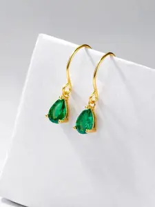 Handmade Classic Water Drop Zircon Earrings, Teardrop Earrings, Simple Elegant Versatile Jewelry, Perfect for Parties Vacation Daily Wear, Great Gift