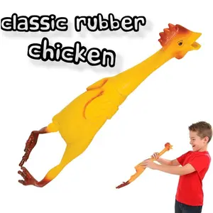 🐔 The Original 21" Rubber Chicken – Classic Joke Prop