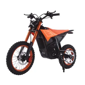 M7 E-Bike 3000W Peak Power E-Bike 38MPH Top Speed 35-40 Miles Range 48V 21Ah Battery Full Suspension IPX6 Waterproof Hydraulic Brakes LED Lights for Adults Teens Outdoor Riding