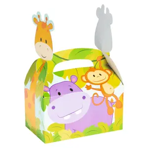 Zoo Animal Treat Boxes - 12 Pc.