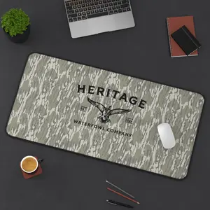 Heritage Waterfowl Company Extra Large Gaming Mouse Pad – Oversized Camouflage Desk Mat with Duck Design for Laptop, Computer, Office Desk, and Gamers