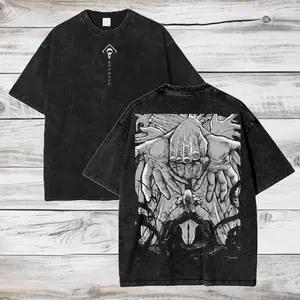 Jujutsu Kaisen Anime Oversize Acid Washed T-Shirt Mahito Anime Tee Gift For Him