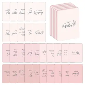 30pcs Motivational Cards - Unique Inspirational Affirmation Cards, Self-Encouragement Cards for Women Men, Positive Affirmation Cards, Kindness Cards, Lunch Box Notes, Lunchbox Notes Cards, Thoughtful Notes, Inspiring Messages