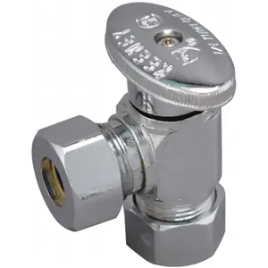 Plumb Pak .63in. X .44in. Angle Quarter Turn Valve Plumb Pak .63in. X .44in. Angle Quarter Turn Valve