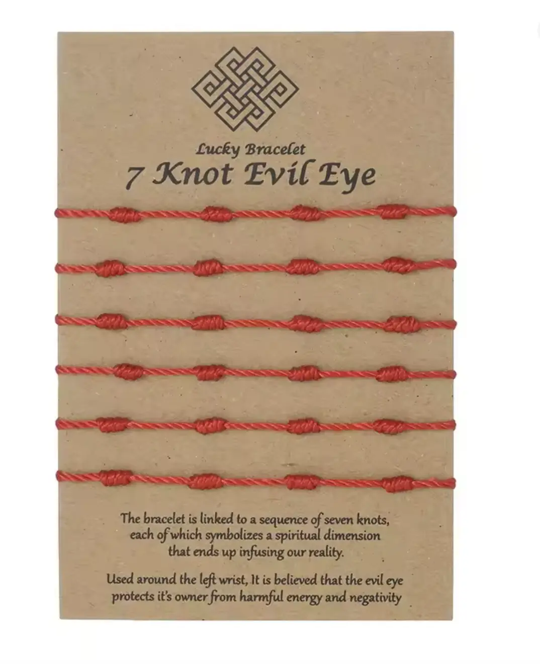 Knot Protection Red Cord Bracelet bracelet