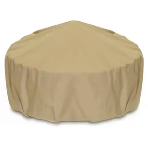 Two Dogs Designs 80 in. Fire Pit Cover - Khaki