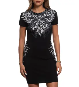 Affliction Women's Dress Skeleton
